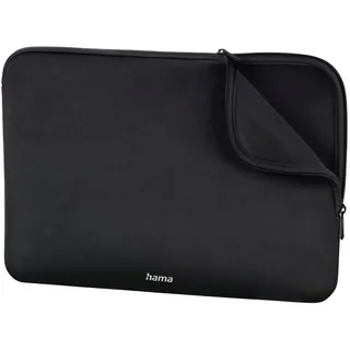 Hama Laptophülle Neoprene Kunstfaser schwarz bis 35,8 cm (14,1 Zoll)