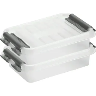Q-line 11,3 x 7,8 x 2,9 cm 1-tlg. transparent