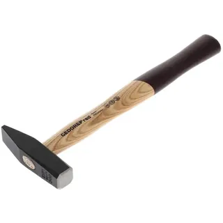 Gedore red Schlosserhammer mit Holzgriff, 300 g Kopfgewicht, Hammer mit Eschenstiel, Werkzeug, geschmiedet, R92100012