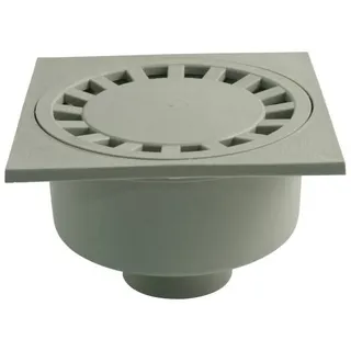 Marley Hof-Ablauf DN 110 Abgang senkrecht, Rost 20 x 20 cm