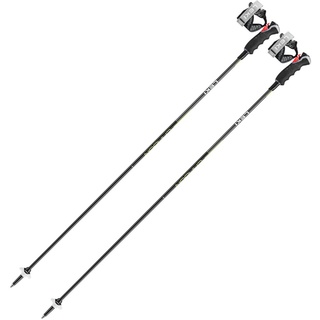 Leki Carbon 12 3D Skistöcke (Größe 115CM, schwarz)