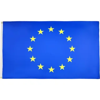 AZ FLAG Flagge Europäische Union 90x60cm | Europa Fahne 60 x 90 cm - flaggen Top Qualität