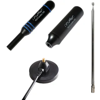 Nooelec RaTLSnake M6 v2 - Premium 3-Antennen-Bundle für NESDR, RTL-SDR, HackRF und Andere Software Defined Radios. Magnetisches Peitschenantennen-Set für Funkgeräte mit 50 Ohm SMA-Anschlüssen