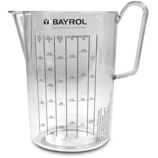 BAYROL DEUTSCHLAND GMBH Bayrol Messbecher mit Skala 1 L