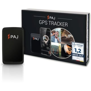 Paj GPS - Allround Finder - GPS Tracker für Kinder, Senioren, Autos, Motorräder, Echtzeitortung, bis zu 60 Tage Akkulaufzeit, Ortungsgerät für Diebstahlschutz, Alarmbenachrichtigungen, mit SOS Knopf