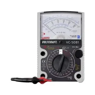VOLTCRAFT VC-5081 Hand-Multimeter kalibriert (ISO) analog CAT III 500 V