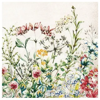 Home fashion Lunchservietten Wild Meadow“, 33x33 cm, 3-lagig, Home Fashion®, 20 Stück