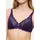Damen BH mit Bügel ohne Polsterung Verstellbare Träger 105D Royal Purple 105D