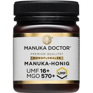 MANUKA DOCTOR - 570 MGO Manuka Honig, 250g | UMF 16+ | 100% Reiner Neuseeländischer Honig.