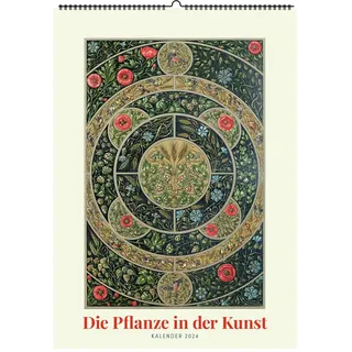 favoritenpresse gmbh Die Pflanze in der Kunst. Wandkalender 2024: Jugendstil-Zeichnungen von Anton Seder