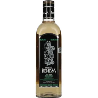 Beneva Mezcal with Agave Worm 100% Agave DOP 38% Vol. 0,7l