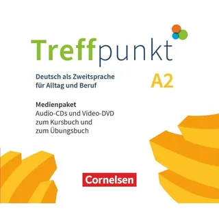 Cornelsen Verlag Treffpunkt. Deutsch als Zweitsprache in Alltag & Beruf A2. Gesamtband - Medienpaket zum Kursbuch und Übungsbuch / Cornelsen Verlag GmbH / CD