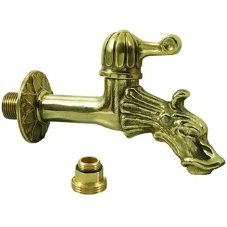 L 'Artistica 77432–10 Wasserhahn aus Messing, Drachenkopfmotiv, 1/2 Zoll