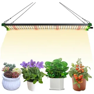 ROSNEK Pflanzenlampe LED Vollspektrum, LED Grow Lampe, Dimmbar 234 LEDs Pflanzenleuchte Hängend für Gewächshaus Pflanzen Gemüse Blume