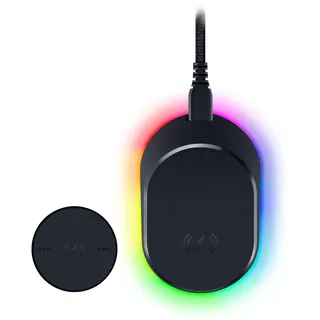 Razer Mouse Dock Pro + Wireless Charging Puck Bundle
