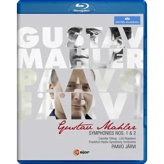 Mahler: Symphonies Nos. 1 & 2 [Paavo Järvi, Frankfurt Radio Symphony Orchestra] [C Major Blu-ray] [NTSC] [2014]