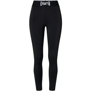 super.natural Fitness Tights Damen Yogahose schwarz Größe XL Yoga | Lifestyle Hautfreundlich Merinowolle