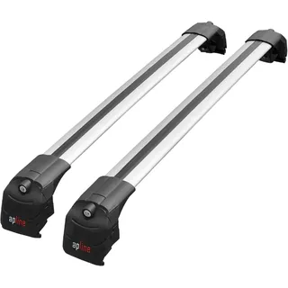 Kompatibel mit Volkswagen Golf 7 (5G) Variant 2013-2019 ACE-2 Modell Relingträger Dachträger Auto Gepäckträger Grau Aluminium 2 Stangen