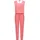 Jumpsuit Damen L 40 Normalgrößen orange koralle 100 Viskose figurumspielend knöchellang Rundhals weit Overalls Jumpsuit schicker Damen mit Bindeband