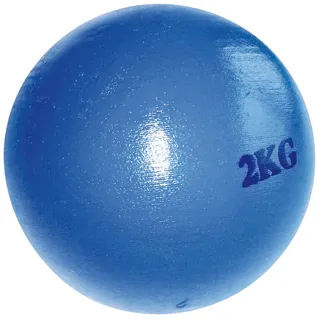 tanga sports® Stoßkugel, 2 kg - Hellblau