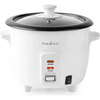 Nedis Reiskocher Weiß 0,6 l
