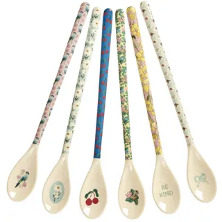 Rice Melamin Show Your True Colors 6er-Set, diverse Farben