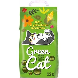 2x12 l = 24 Liter GREENCAT CORNCAT NATURSTREU ÖKO-Plus Green CAT`S KATZENSTREU - Best STREU Green CAT innerhalb Deutschlands (außer Inseln)