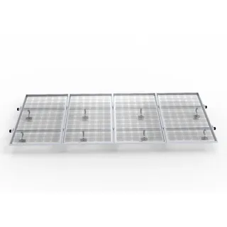 sunenergyxt Ziegeldach Montagesatz für 4 Solarmodule