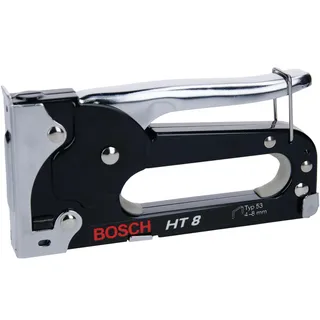 Bosch Professional Handtacker HT 8 (für Holz, Klammertyp 53, 4-8 mm)