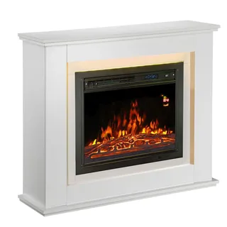 Elektrischer Kamin - Weiß
