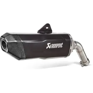 Akrapovic Bmw F 750-750 Gs 18-23/f 800 Gs 24-25/f 800 Gs 18-23/f 900 Gs 24-25 S-b9so3-hfbfctbl/1 Homologierter Slip On Schalldämpfer - Titanium - Homologated