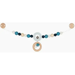 goki Kinderwagenkette Kinderwagenkette Trendserie Junge (packung, 1-tlg., set), Die Heimess-Babyserie für Jungs beige|blau