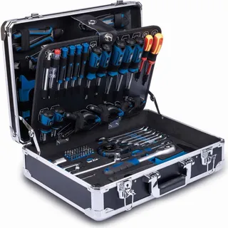 SCHEPPACH TB200 Werkzeugkoffer 141-tlg. grau