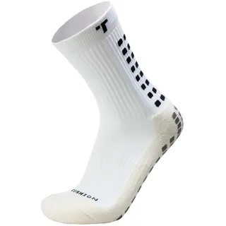 Trusox Unisex - Adulto 3.0 metà Polpaccio Imbottito, Bianco, Medium - M-XL