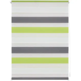 60 x 150 cm grün/grau/weiß