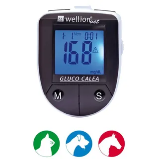 Wellion - WellionVet Gluco Calea Blutzuckermessgerät für Tiere 1 St