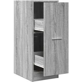 vidaXL Apothekerschrank Grau Sonoma 30 x 41 x 77,5 cm Grau
