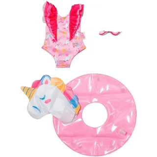 BABY BORN Schwimm-Set Einhorn 43 cm rosa