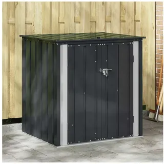 vidaXL Gartenlagerbox 101,5 x 82 x 100 cm Schwarz