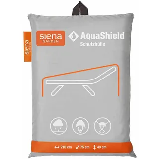 Siena Garden AquaShield Liegenhülle 210 x 75 x 40 cm Hellgrau