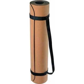 Deuser Yogamatte (TPE) - kork/grau, BEIGE, -