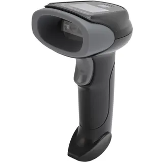Barcode-Scanner, 2D QR, Kabelloser -Handscanner, LCD-Display, KI-Sprache, Großer Scanbereich mit 2000-mAh, ABS-Material, 30 FPS, Weiße LED, 500.000 Speicher