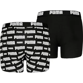 Puma Boxershorts 2 St. Schwarz 158-164
