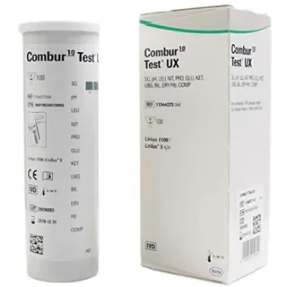 Combur 10-Test UX Pack: 100 Teste | Packung (100 Tests)