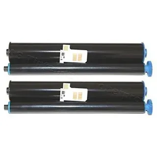 2x Inkfilm kompatibel mit Philips Magic 5 PFA 351 / PFA351 / PFA-351 / PFA 352 / PFA352 / PFA-352 / PFA 354 / Philips PPF 630 Serie / Philips PPF 631 / Philips PPF 631E / Philips PPF 632 / Philips PPF 632E / Philips PPF 650 / Philips PPF 650E