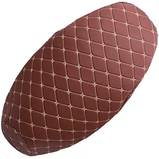 KOZEEY Universal-Motorrad-Sitzkissenbezug, Mesh, rutschfest, elastisch, wasserdicht, Motorrad-Sitzbezüge für Motorräder im Freien, Braun XXL