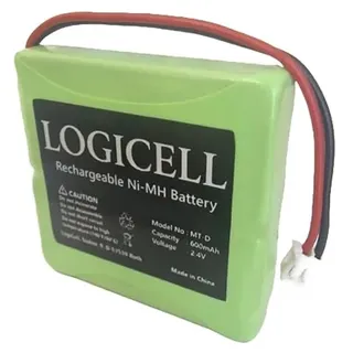 LogiCell NI-MH Akku für AVM Fritz!Fon MT-D/T-Com Sinus A201, 600mAh 2.4V