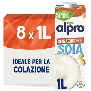 Alpro® Sojadrink ungesüßt 8 x 1 l