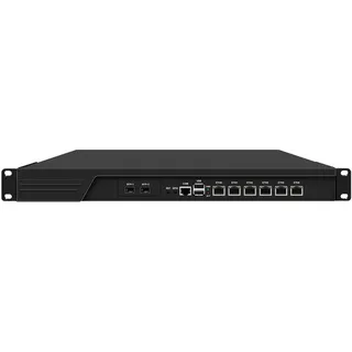 1U Firewall Appliance 10GbE, PFSense, Mikrotik, OPNsense, VPN, 3th Gen Core I5 3320M, 3340M, RJ16, 6 x 2.5GbE I226-V, 2 x SFP+ 82599ES 10GbE, 8G RAM, 256G SSD