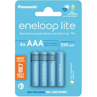 Panasonic eneloop lite AAA 550 mAh 4 St.
